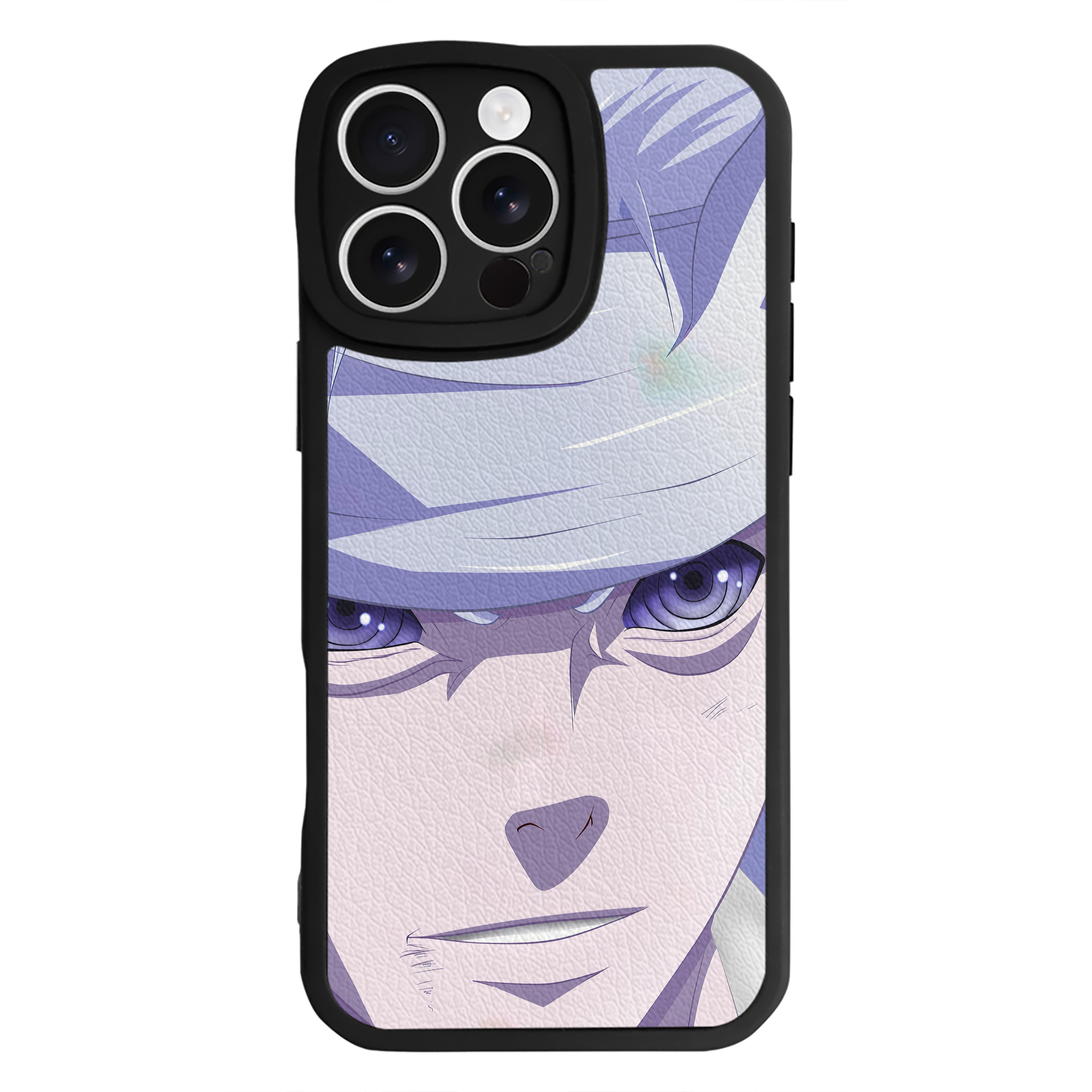 （画像用） NARUTO -ナルト- NARUTO -ナルト- 疾風伝 【iPhone 16シリーズ対応】シリコンスマホケース（レザー調） 材質：シリコン